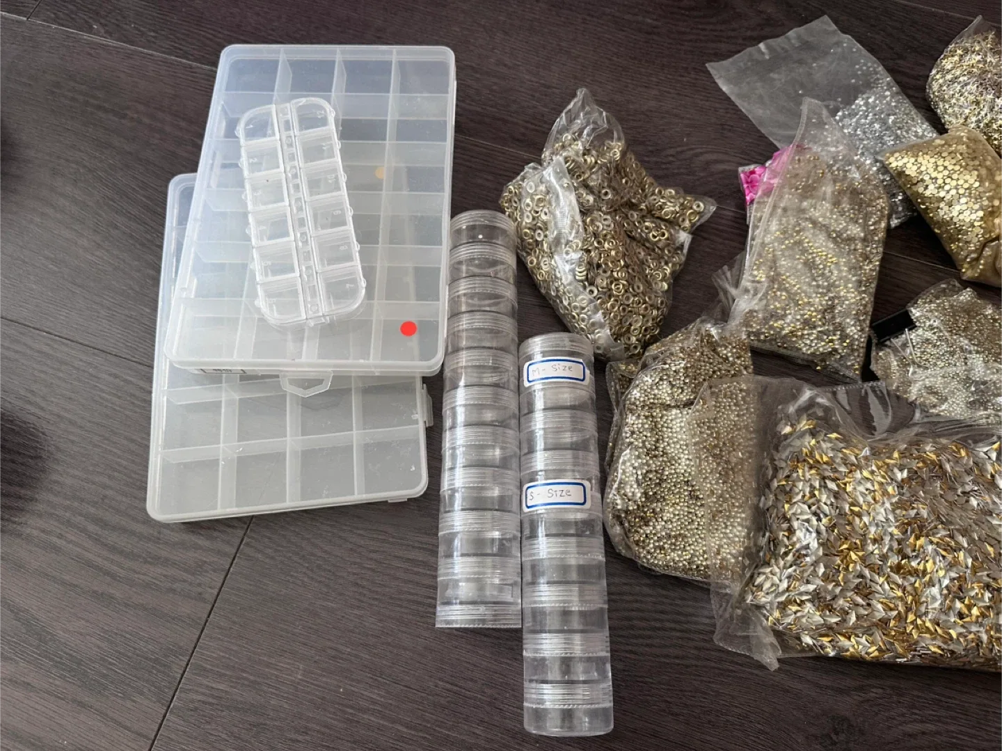 Nail Craft Beads & Storage Containers image indicator(2)