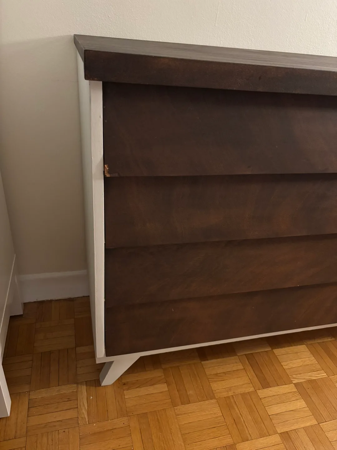 Brown & White Wooden Dresser image indicator(5)