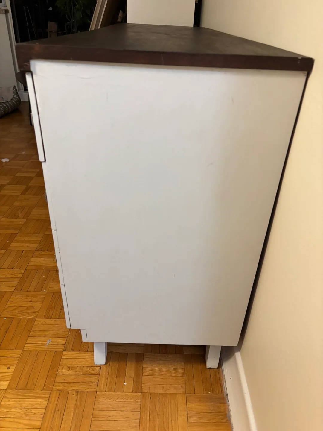 Brown & White Wooden Dresser image indicator(4)