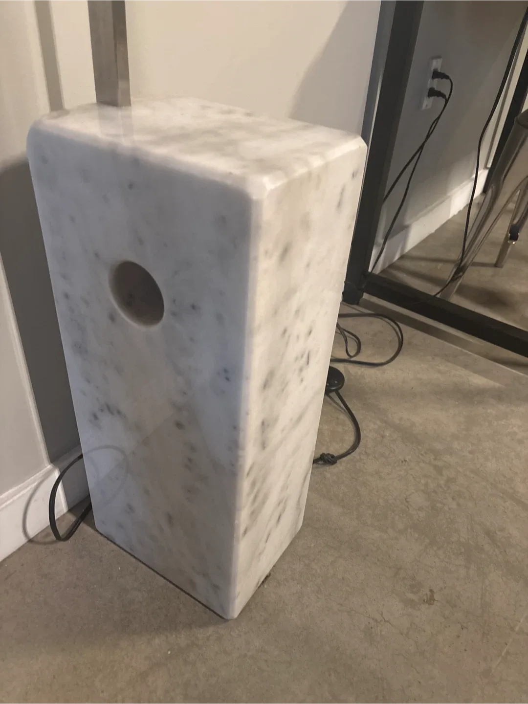 Arc Floor Lamp with Marble Base image indicator(4)