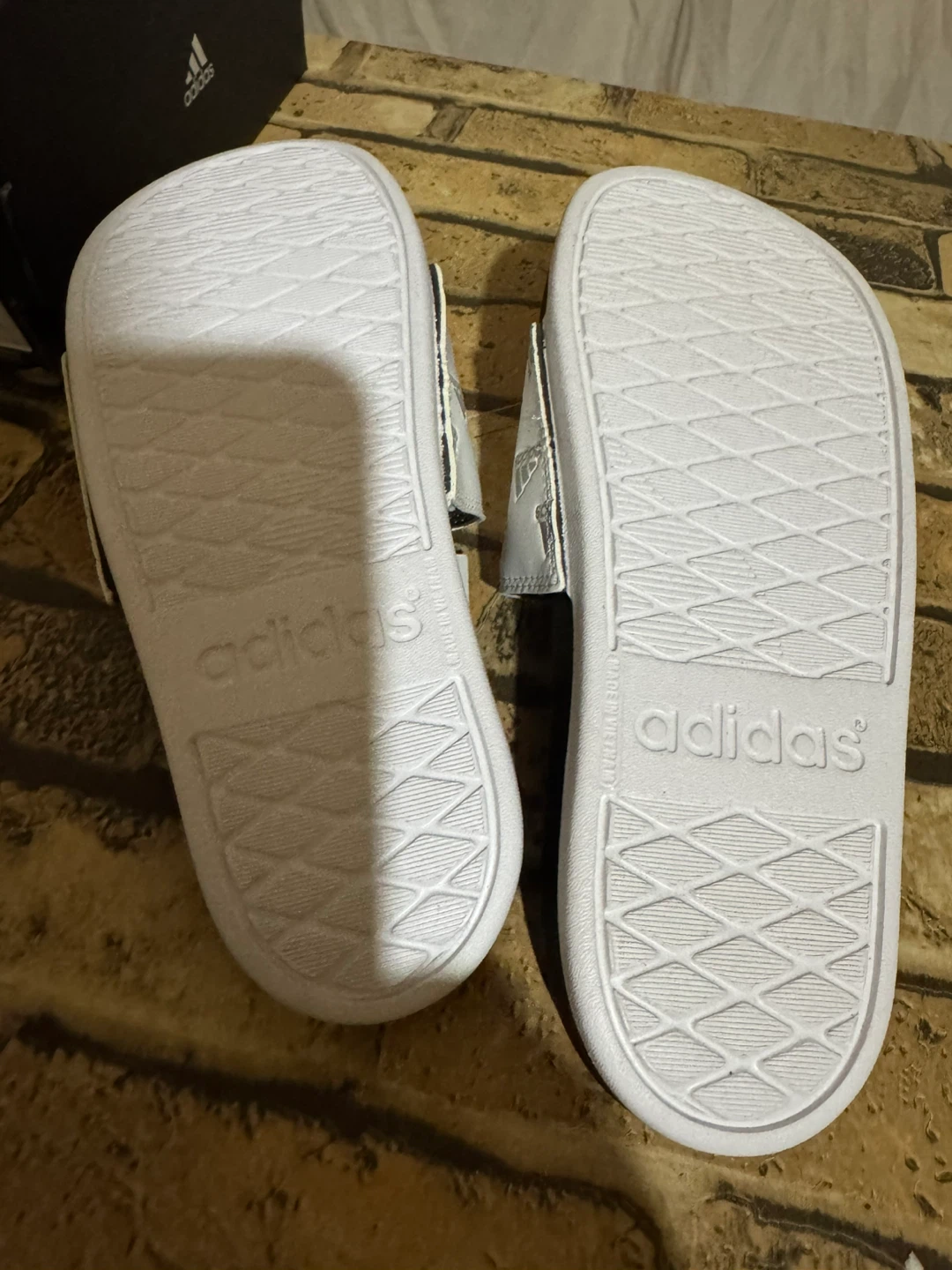 Adidas Adilette Comfort Slides - Size 4 US size 7 - photo 2