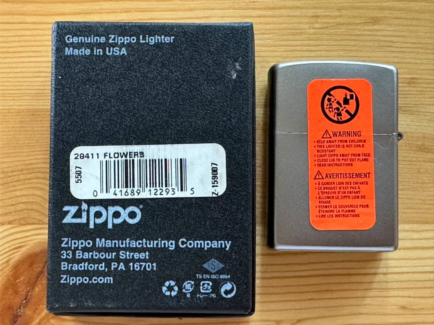 Zippo Flowers Design Lighter - New image indicator(3)