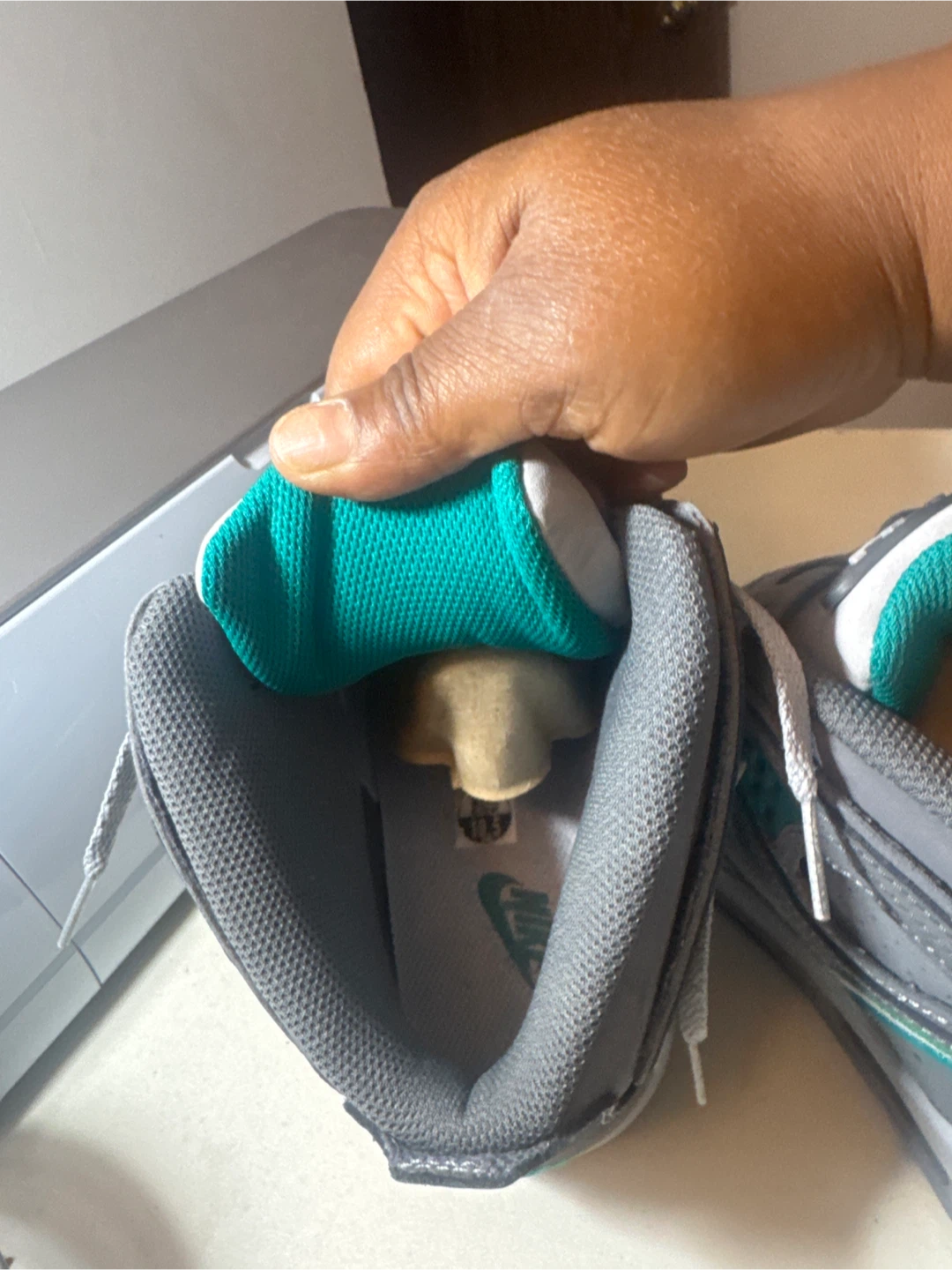Nike Flight Legacy Gray/Teal Sneakers - photo 5