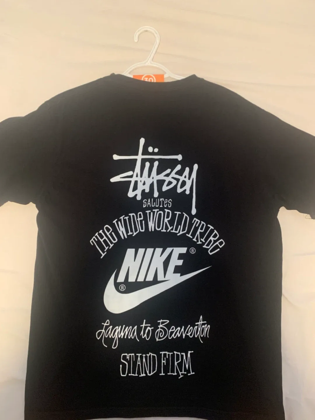 Stussy x Nike Black T-Shirt - Size L image indicator(2)