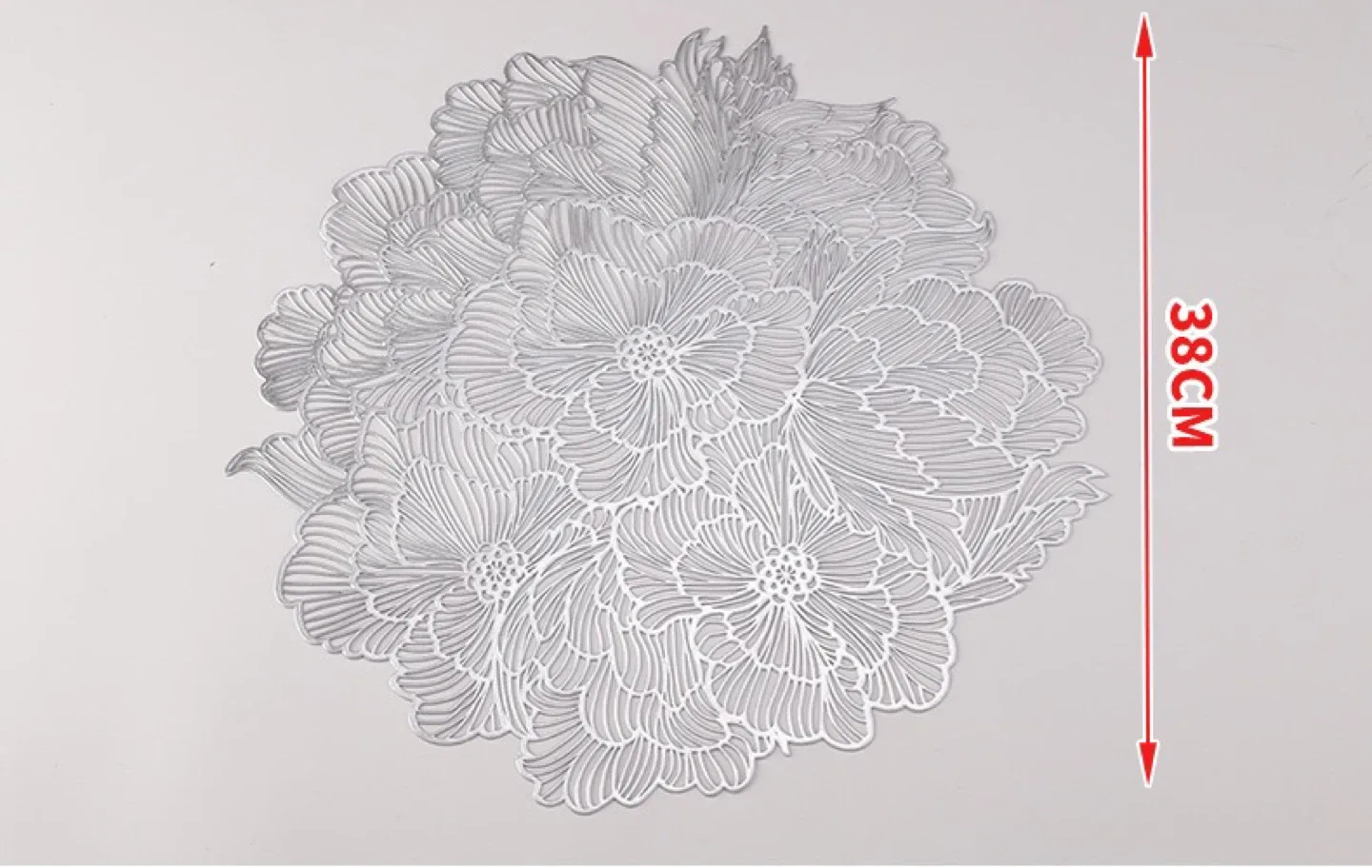 Floral Cutout Placemats - Gold & Silver image indicator(5)