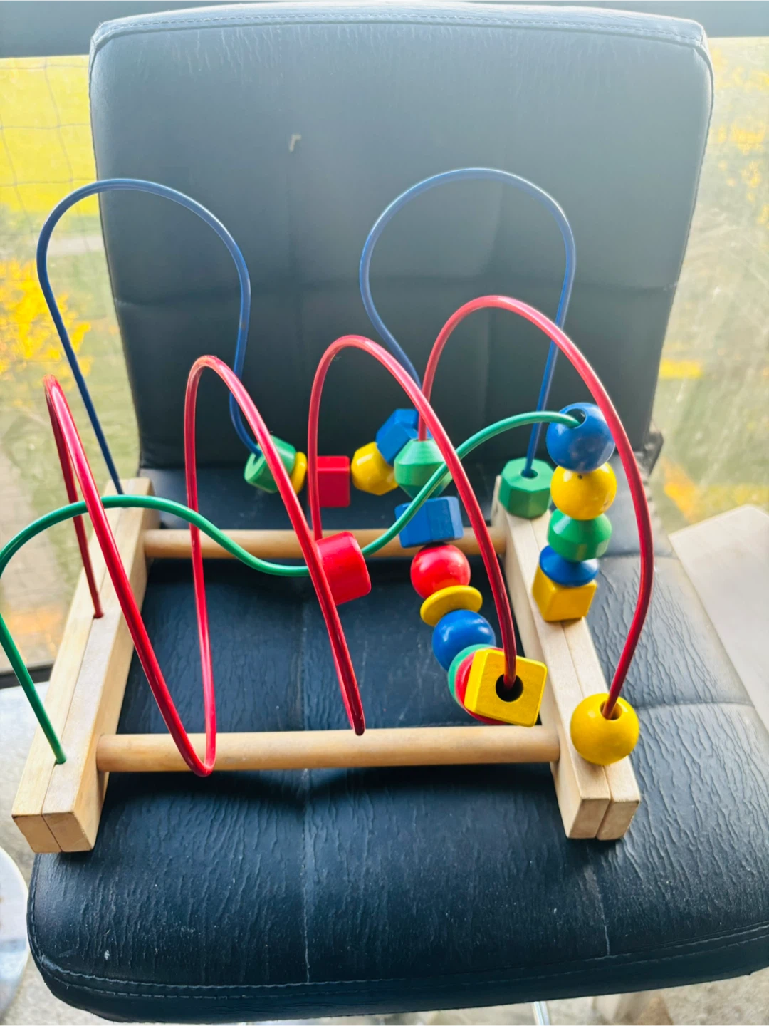 Wooden Bead Maze Toy