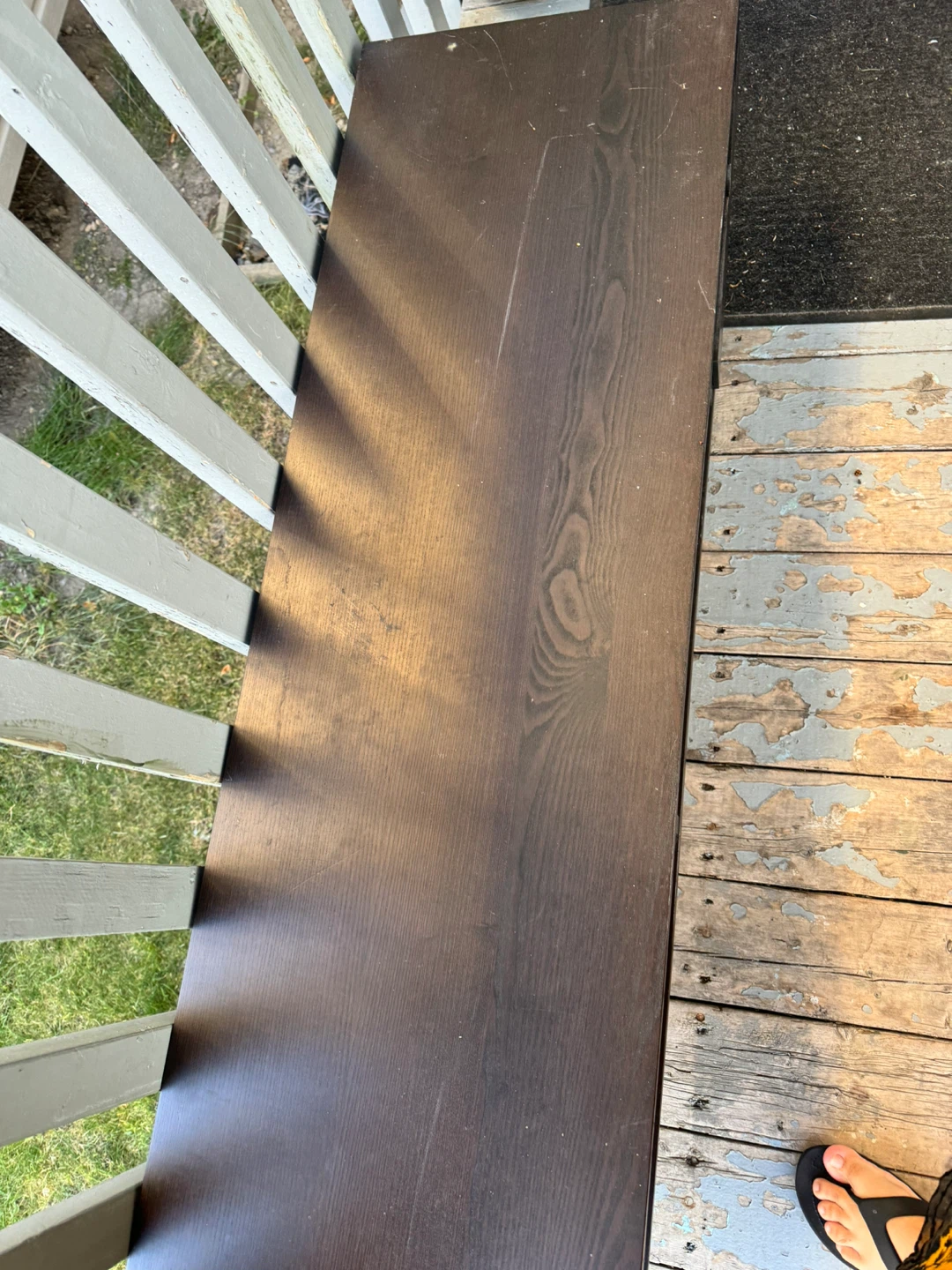 Brown Wooden TV Stand - photo 2