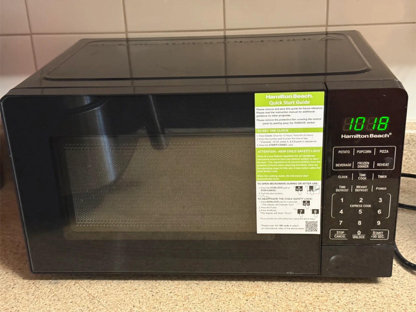 Hamilton Beach Microwave Oven