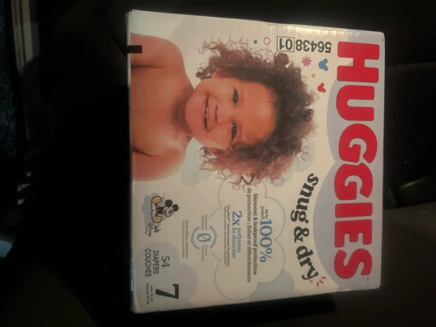 Huggies Snug & Dry Size 7 Diapers - 54 Count image indicator(2)
