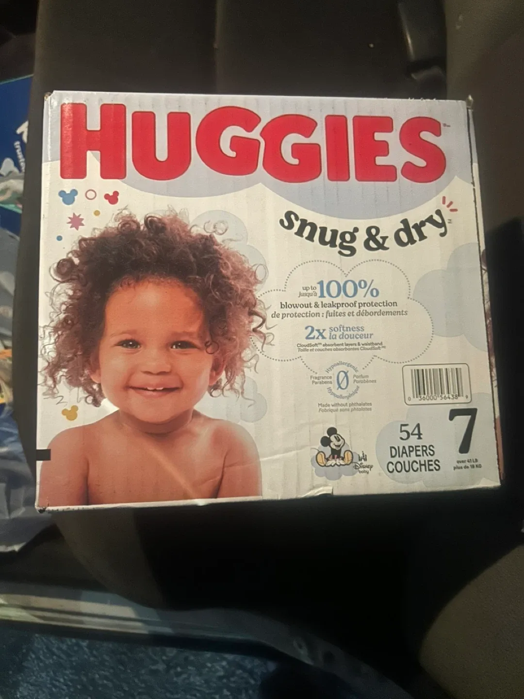 Huggies Snug & Dry Size 7 Diapers - 54 Count