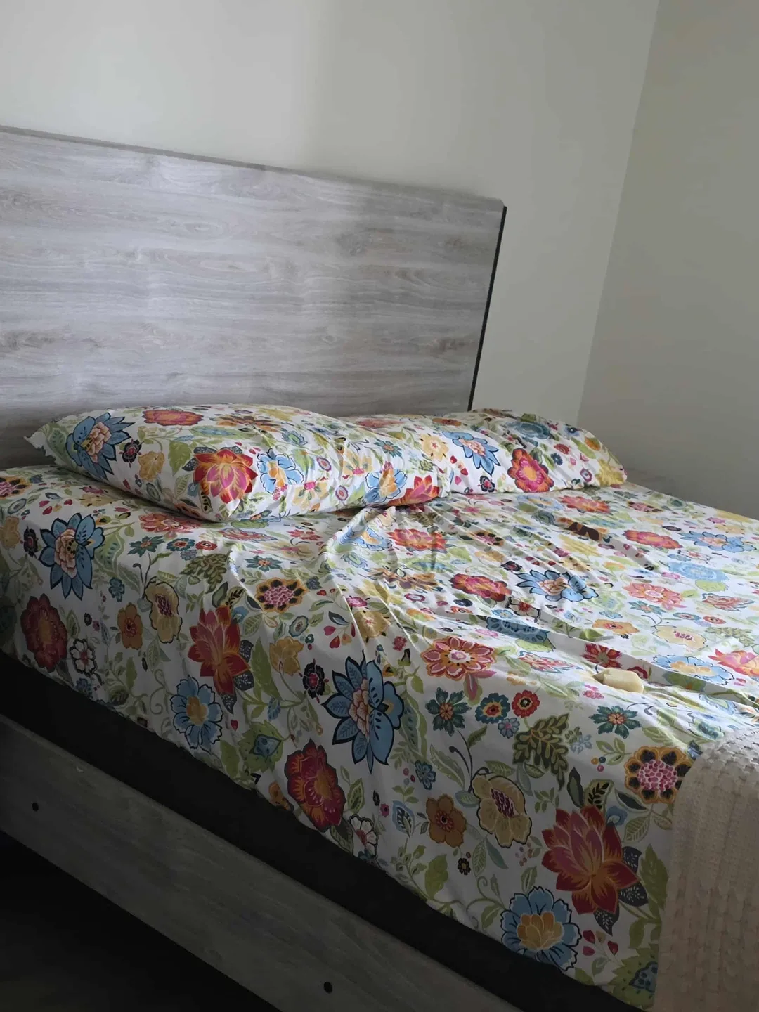 Queen Size Bed Frame - Light Wood Finish image indicator(9)