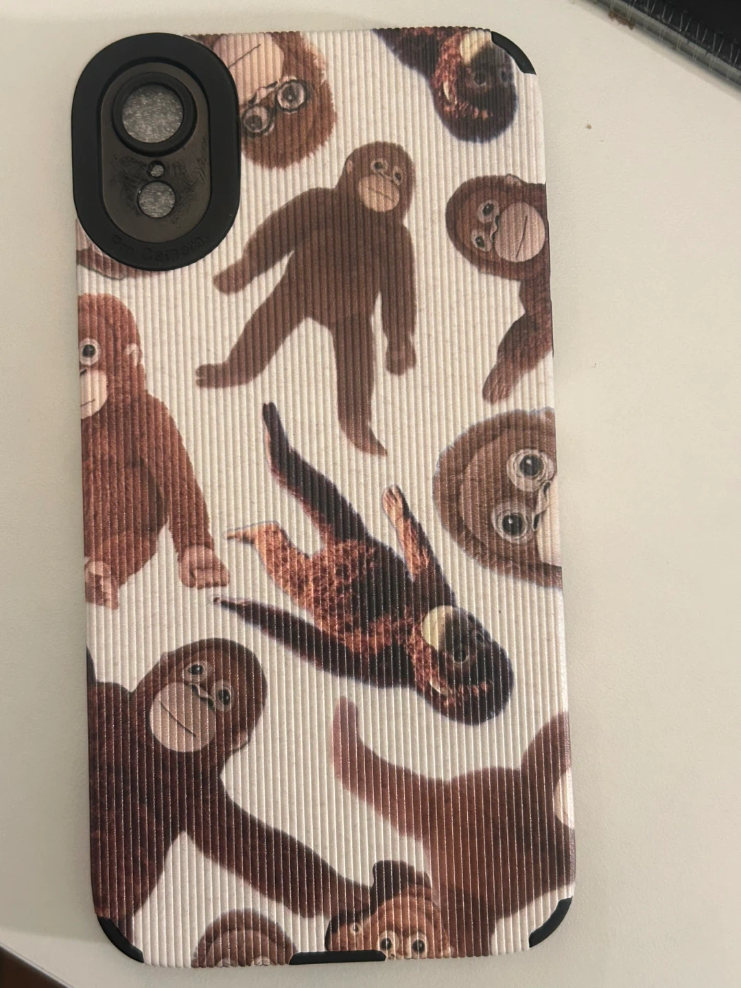 Monkey Print iPhone XS Case
