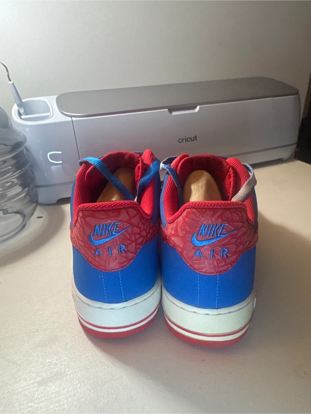 Nike Air Force 1 Red/Blue - Size 10.5 - photo 3