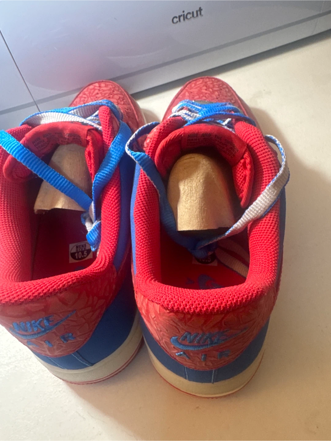 Nike Air Force 1 Red/Blue - Size 10.5 - photo 4