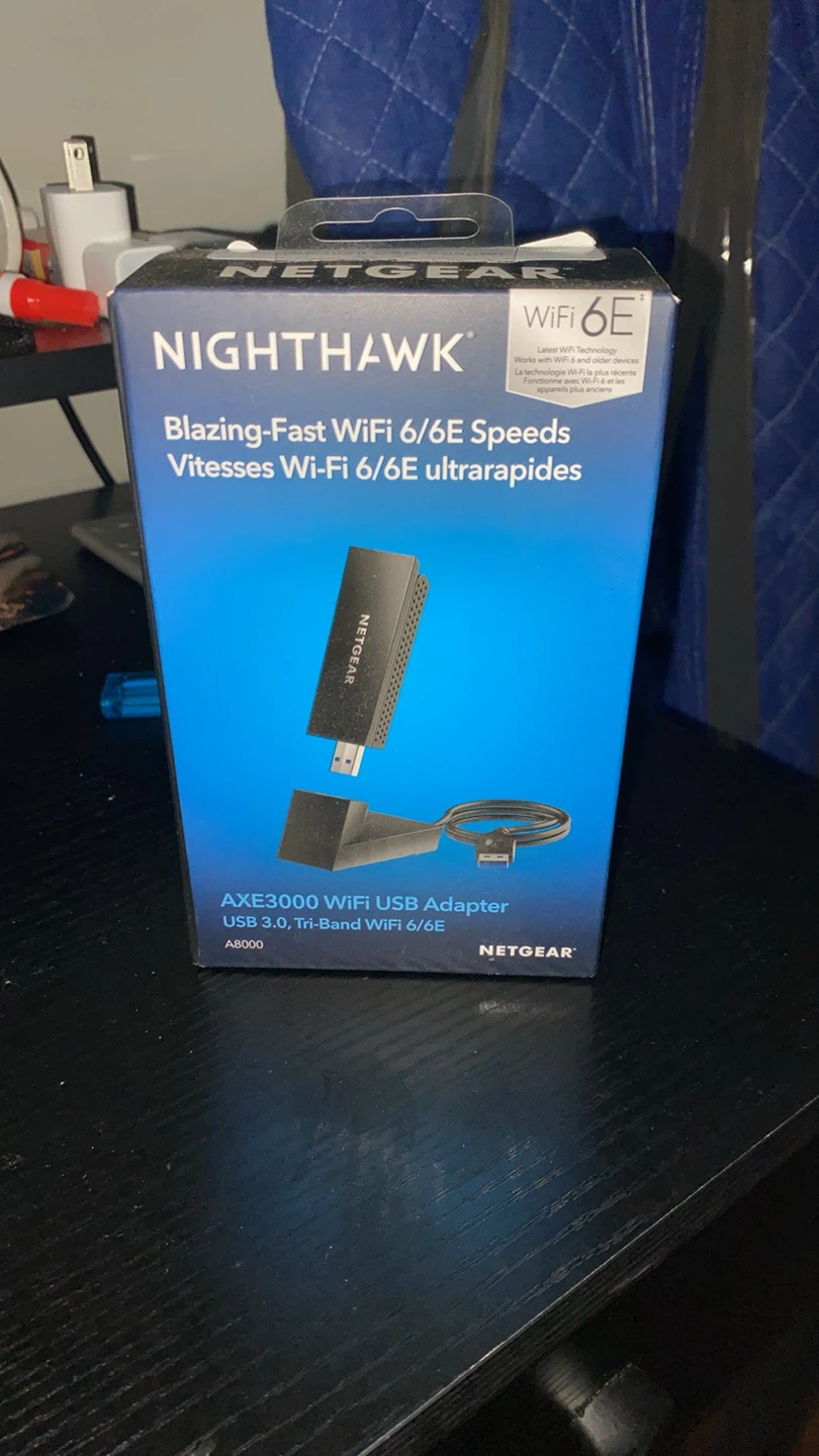 NETGEAR Nighthawk AXE3000 WiFi USB Adapter