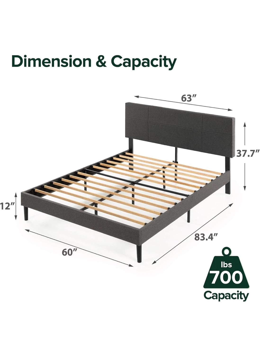 Queen Size Bed Frame - photo 3