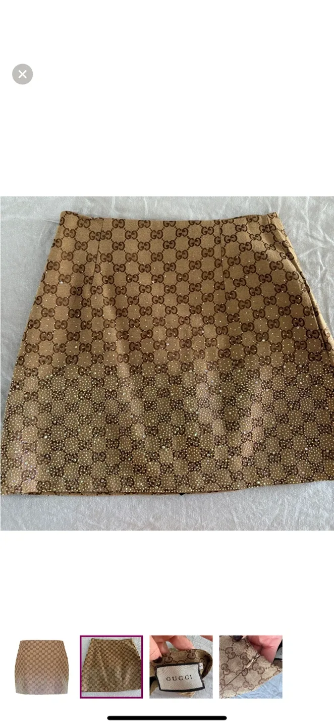 Gucci Sparkle Mini Skirt Size S thumbnail