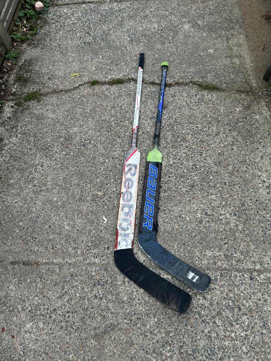 Reebok & Bauer Goalie Sticks $30 Each