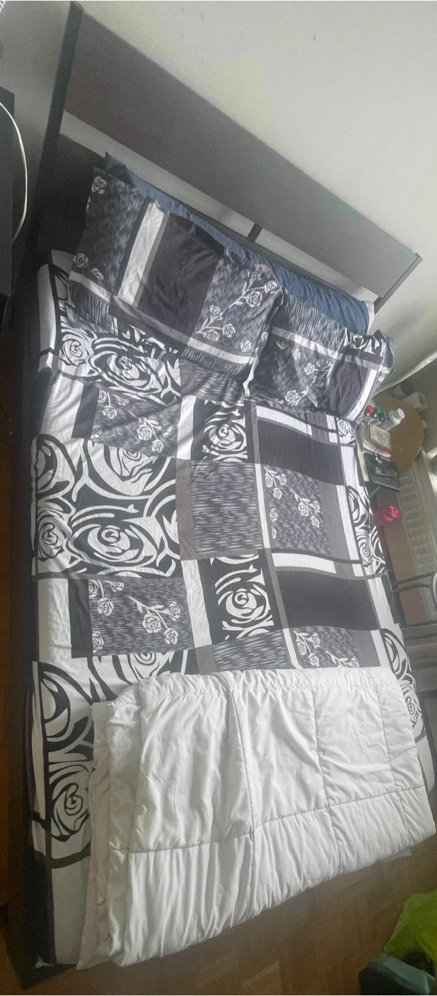 Bed frame and mattress thumbnail