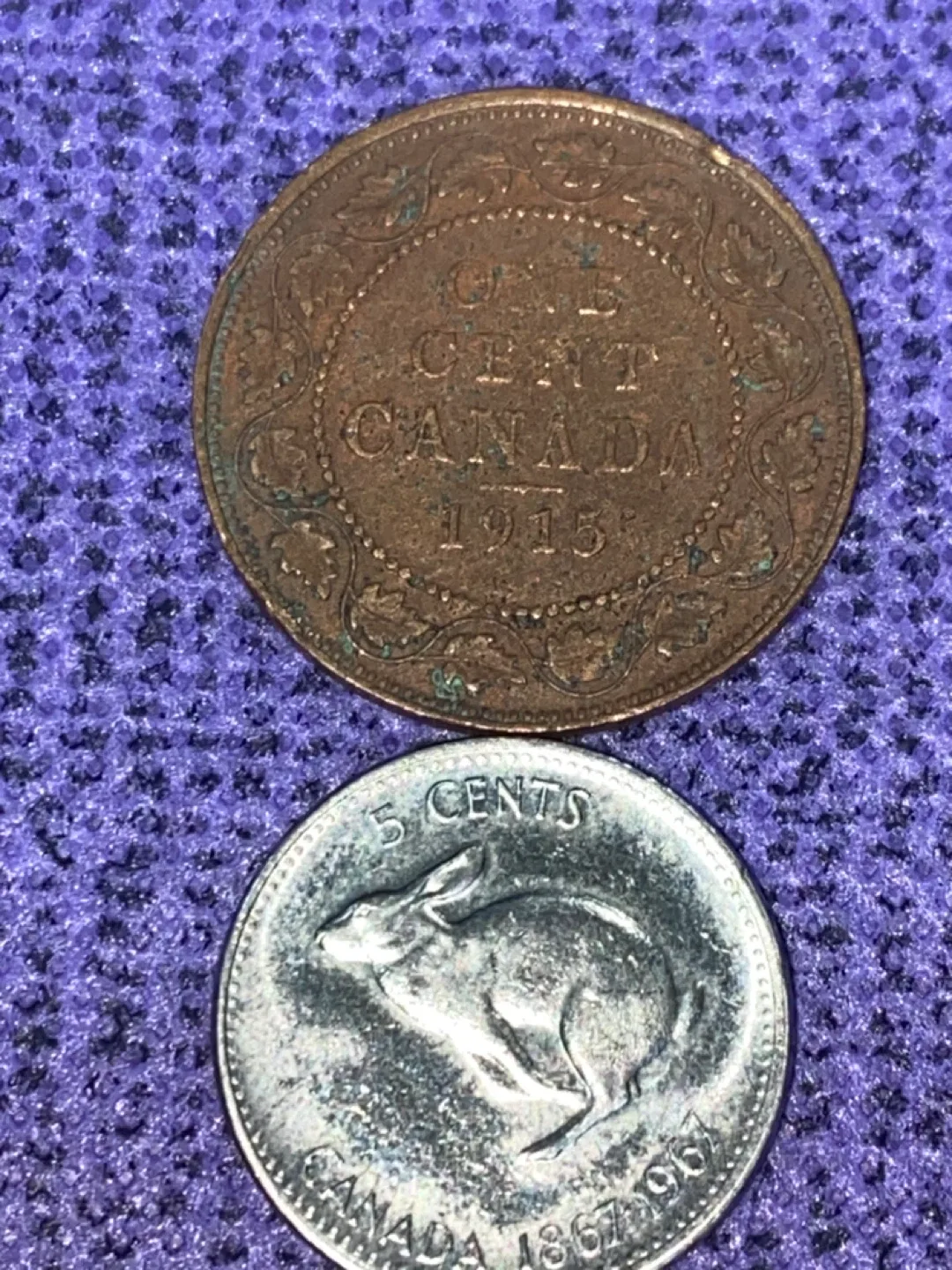 Vintage Canadian Coins thumbnail