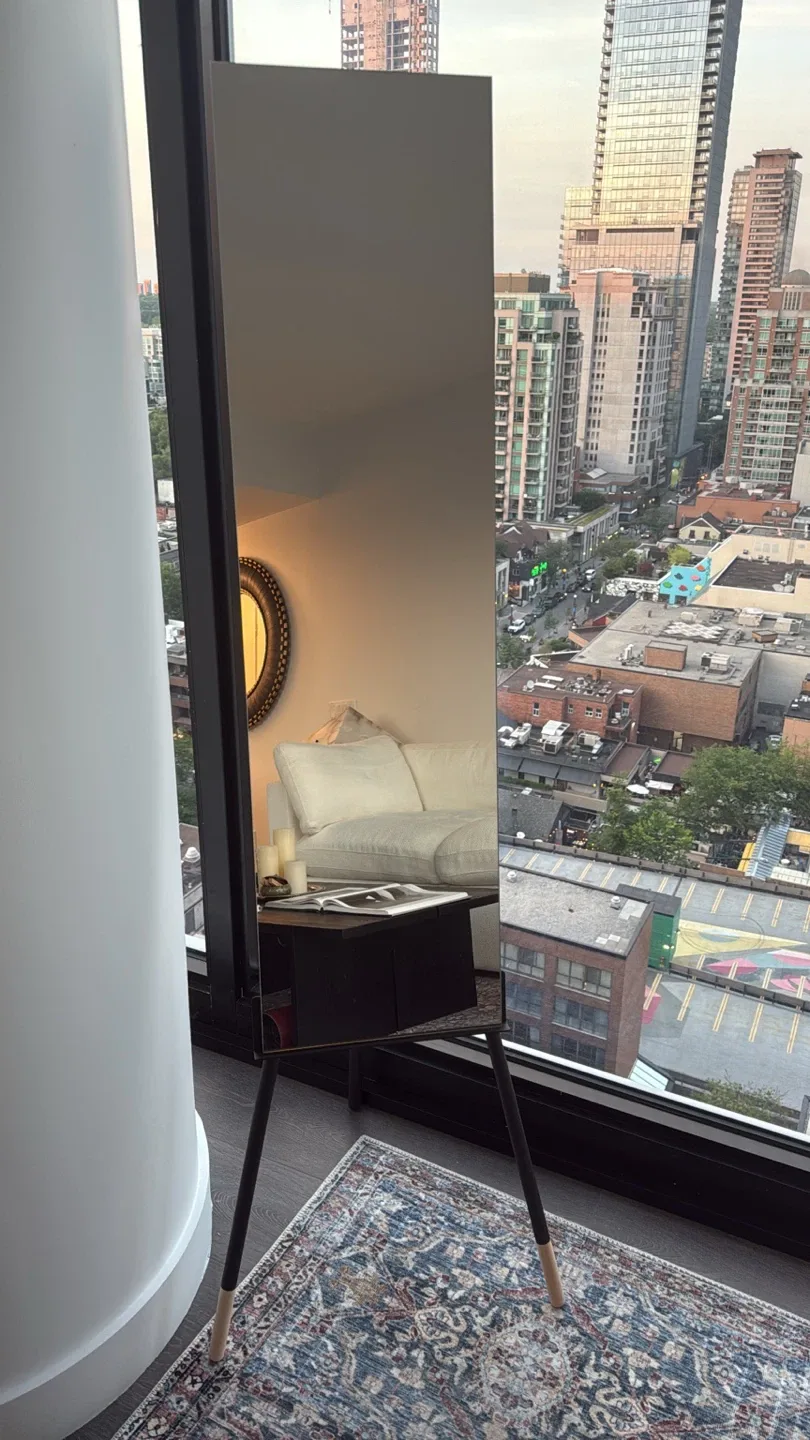 Full Length Standing Mirror image indicator(2)