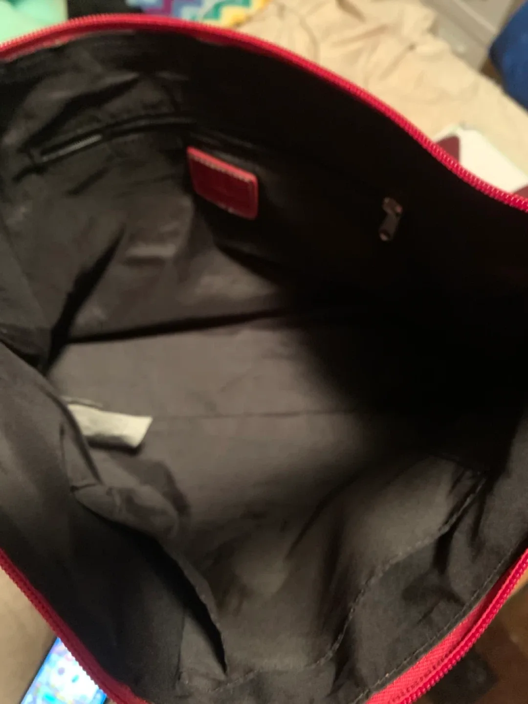 Danier Genuine Leather Red Handbag image indicator(4)