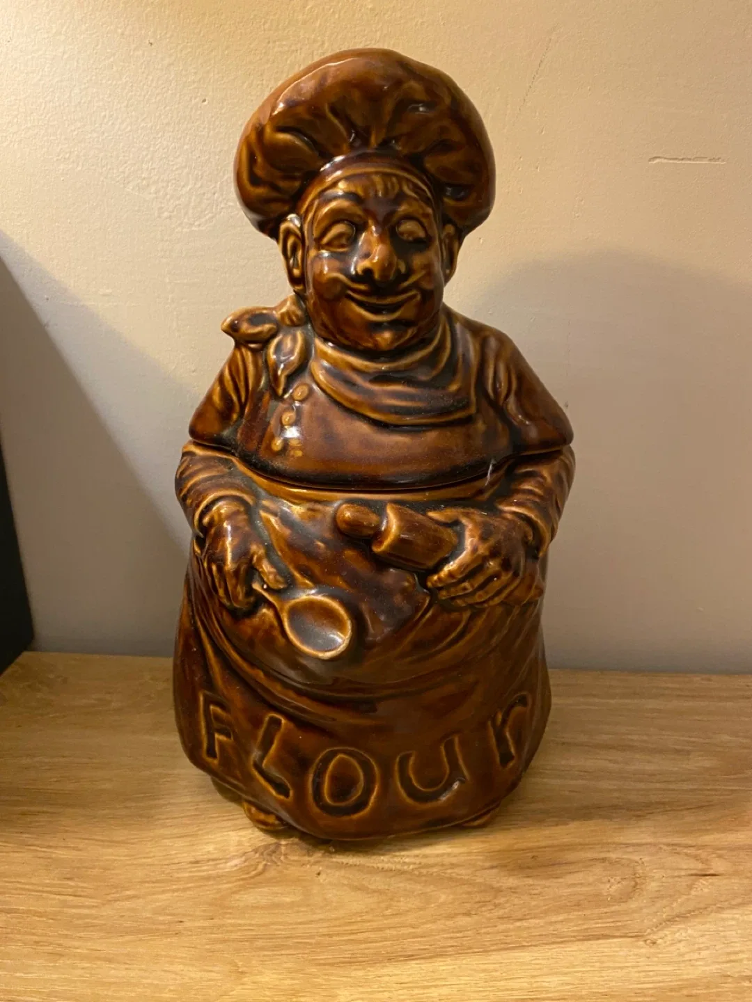 Vintage Chef Flour Jar thumbnail
