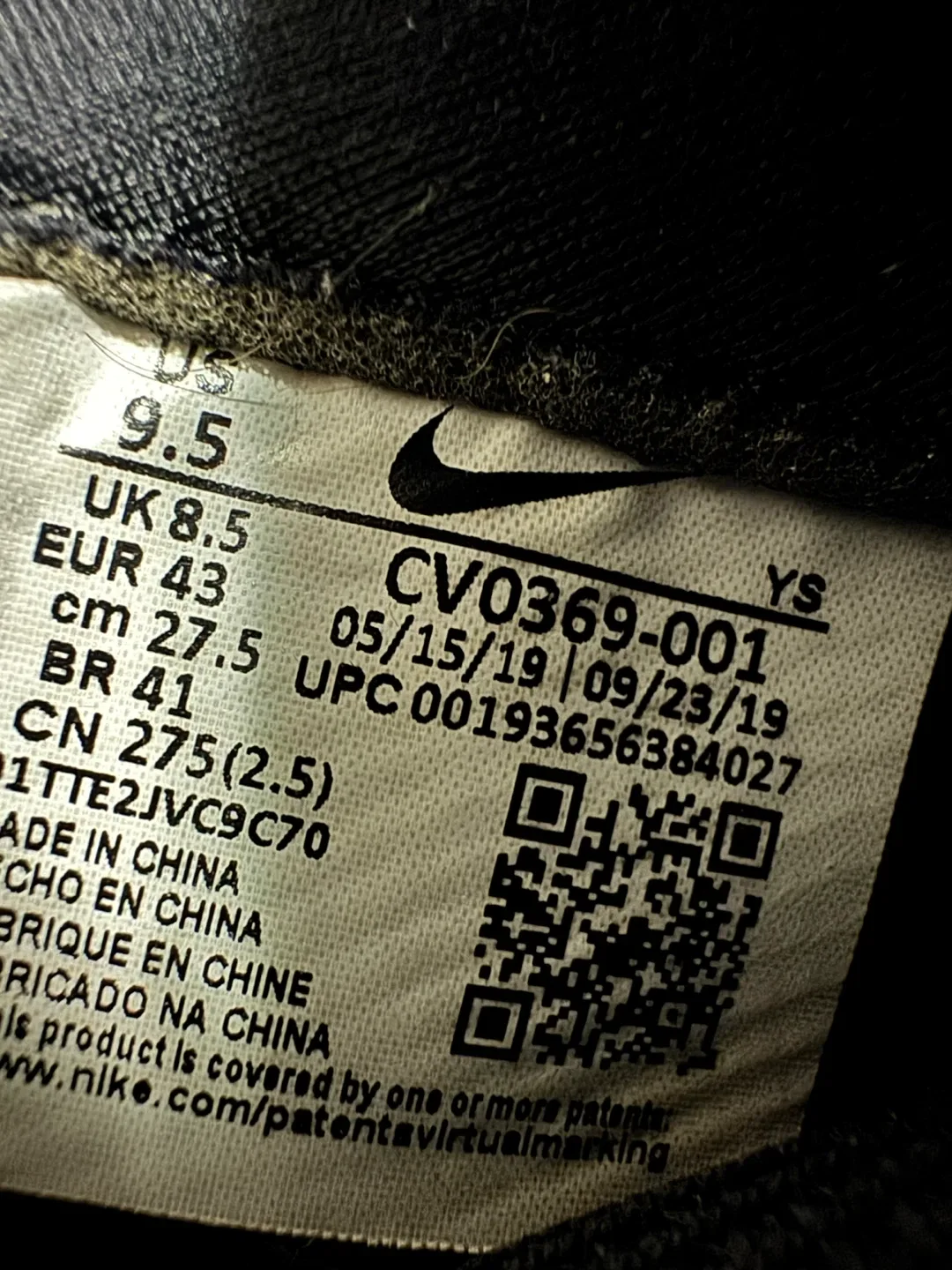 2019 Nike Air Foamposite One ‘Swoosh’ (9.5us mens) image indicator(8)