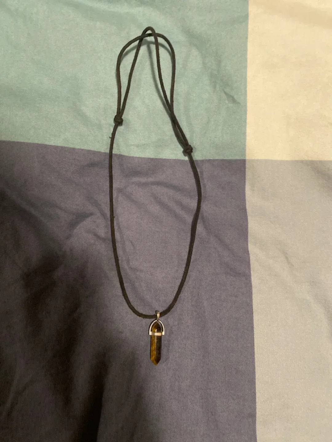 Tiger's Eye Crystal Necklace image indicator(2)