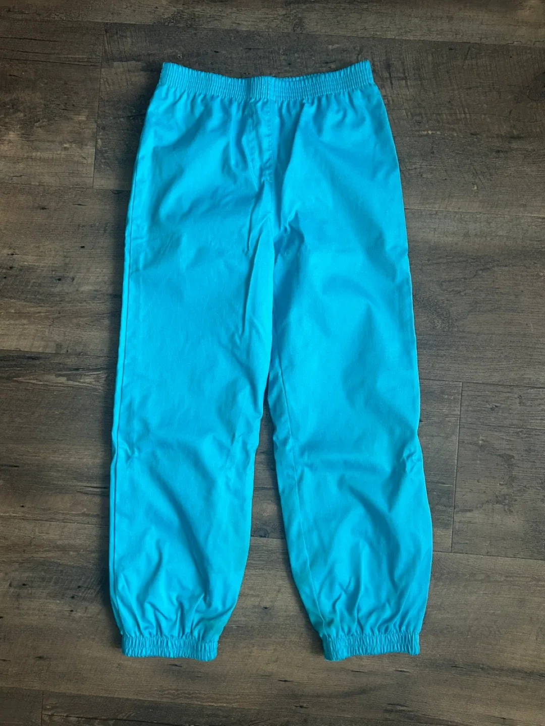 Turquoise Jogger Pants age 6-7