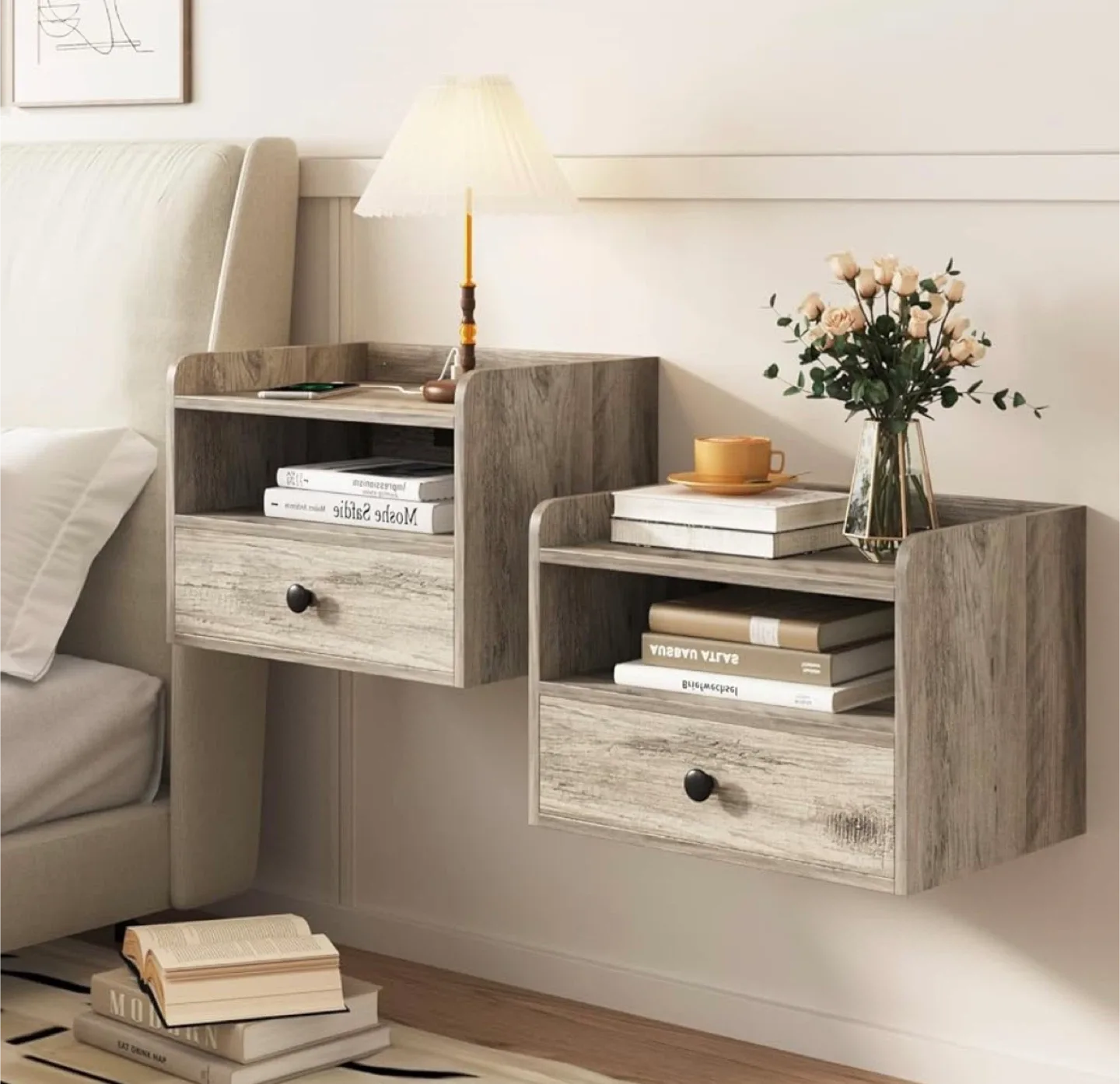Floating Nightstands, Set of 2 thumbnail