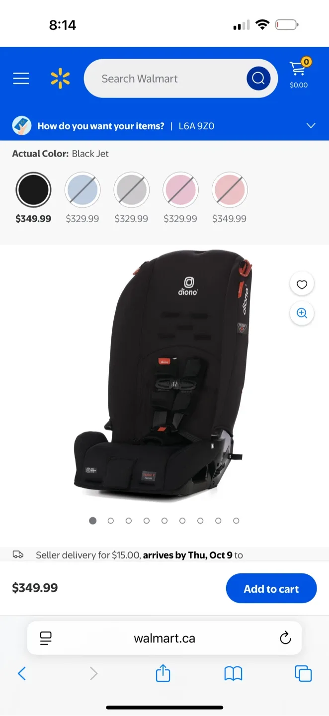 Diono Convertible 2 Car Seat - Black image indicator(3)