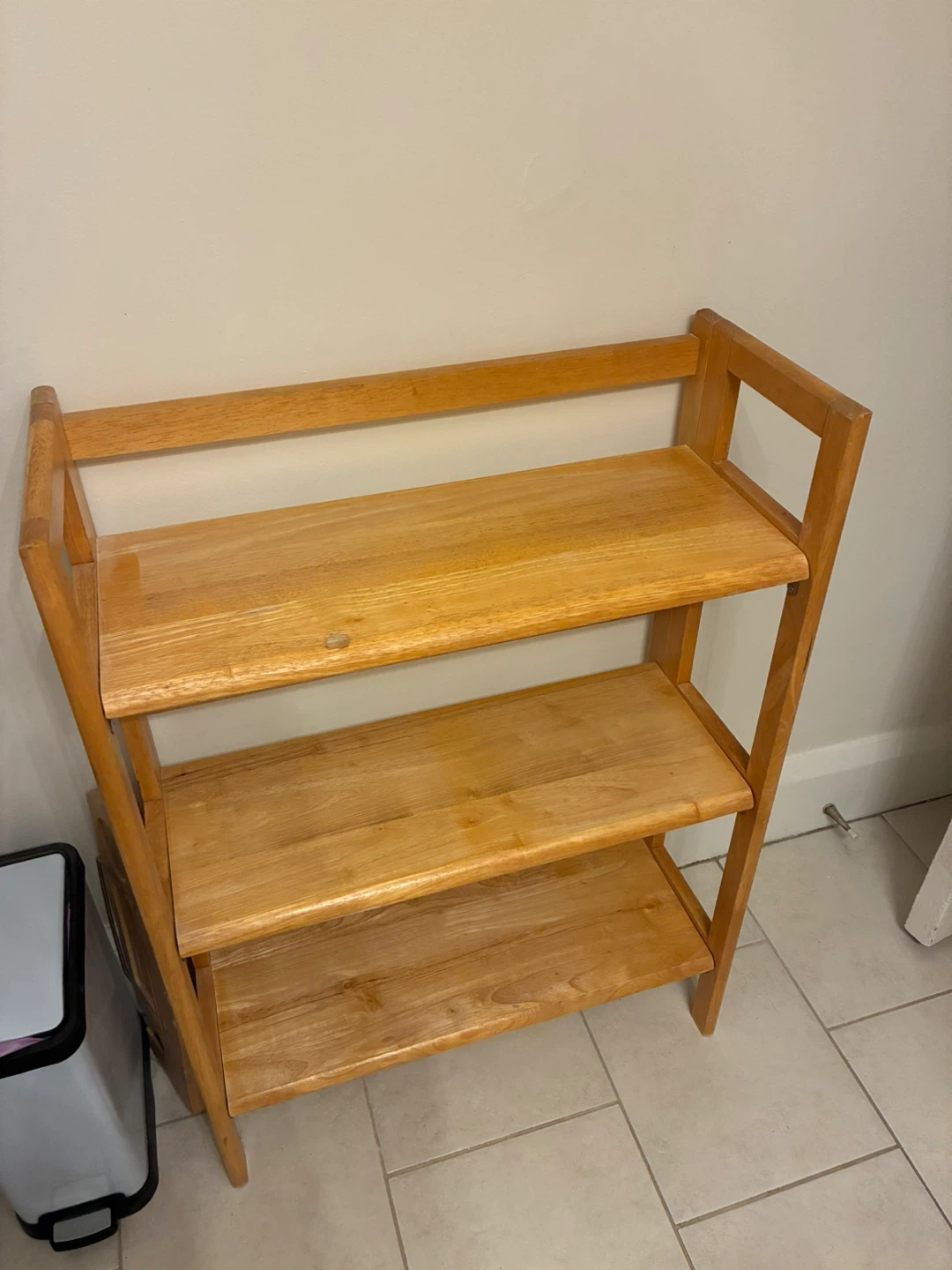 Wooden 3-Tier Shelf