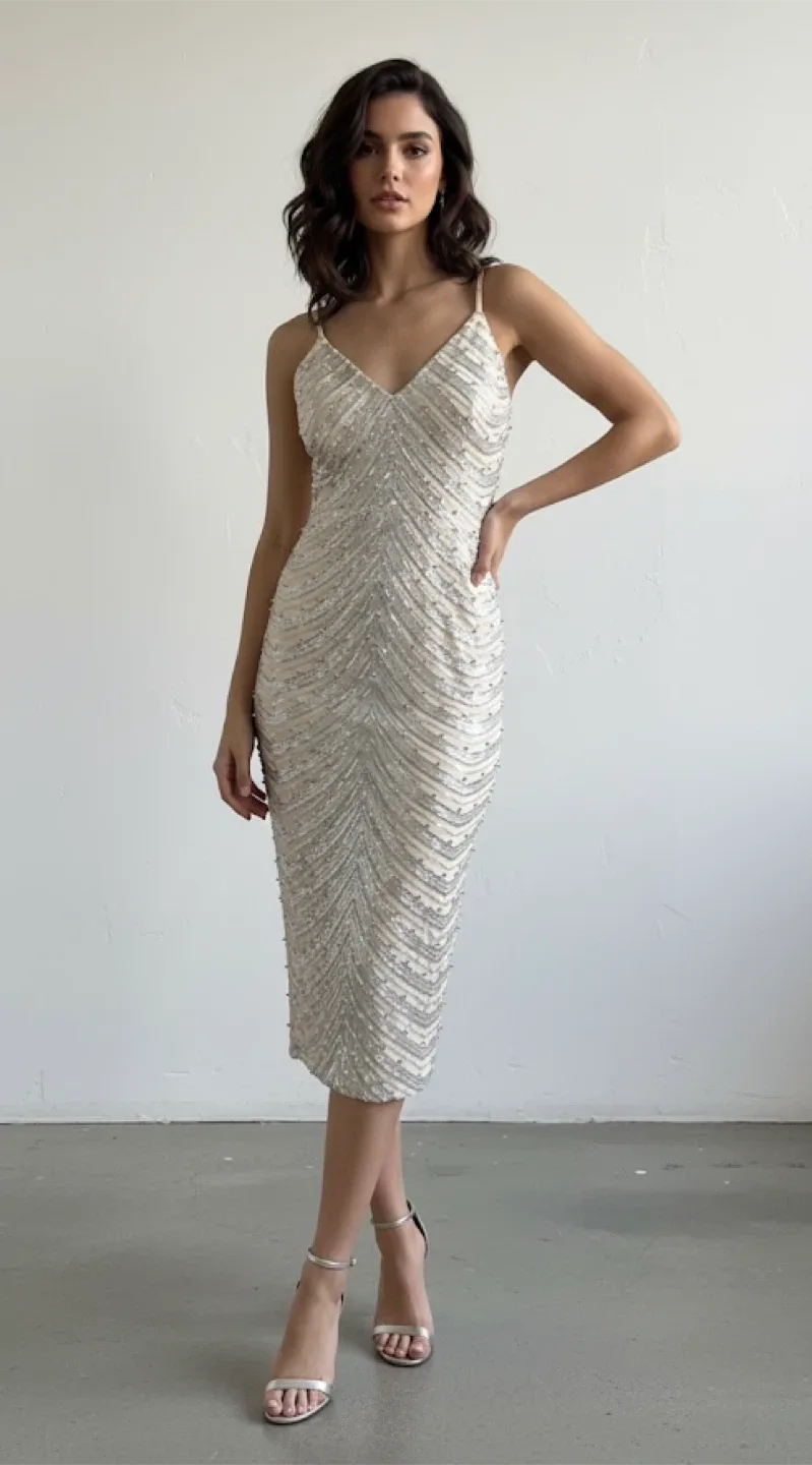 Sequin Embellished Dress image indicator(4)