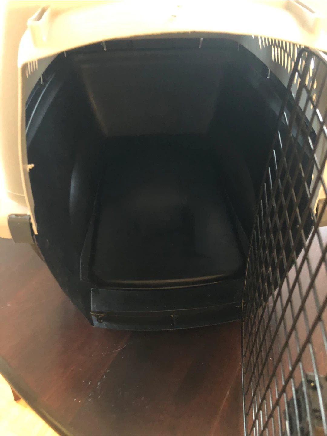 Pet Carrier - Grey and Black - photo 4