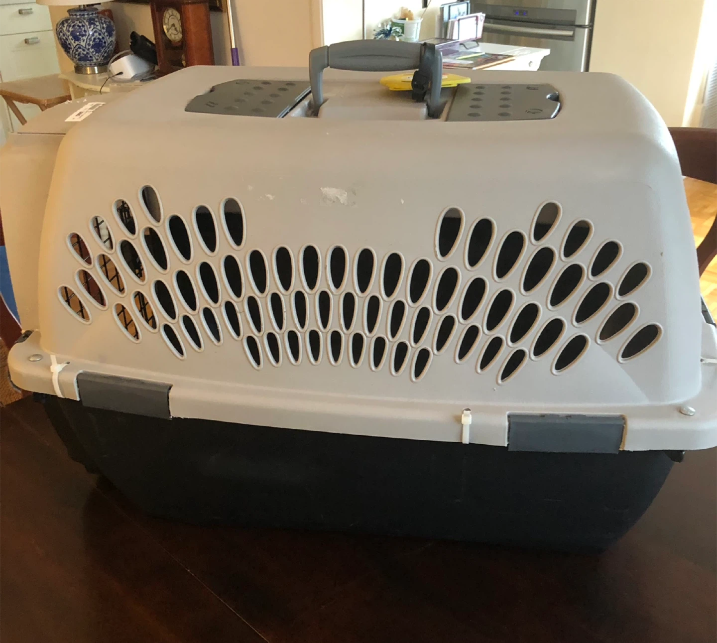 Pet Carrier - Grey and Black - photo 3