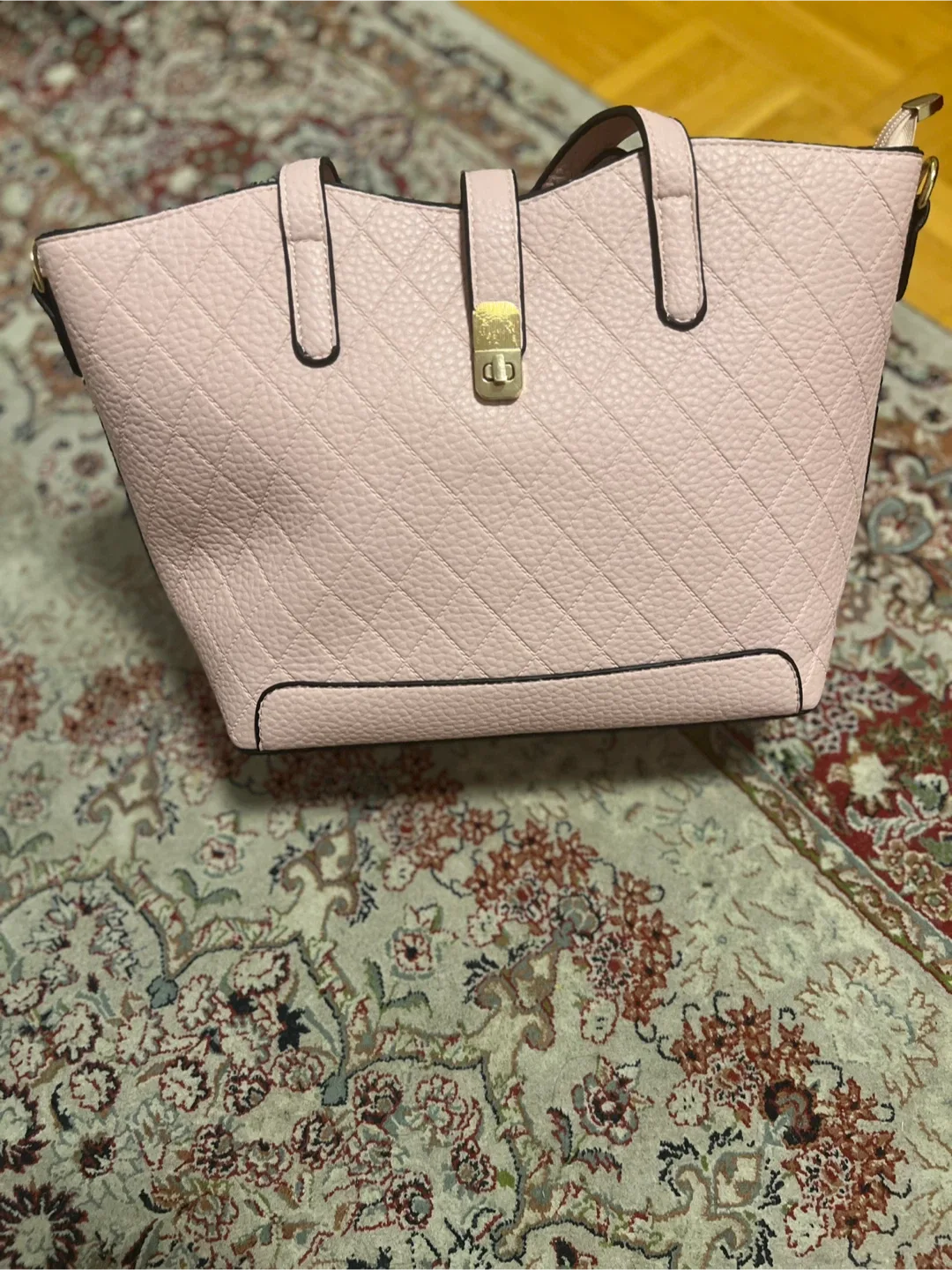 Pink Tote Bag image indicator(2)