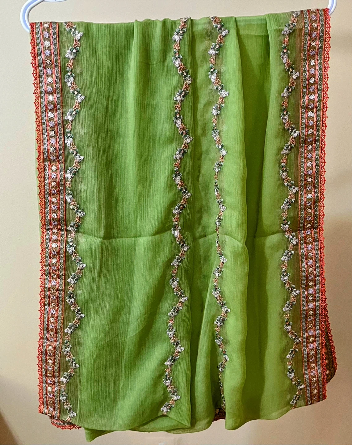 Chiffon 3pc Party Wear - photo 3