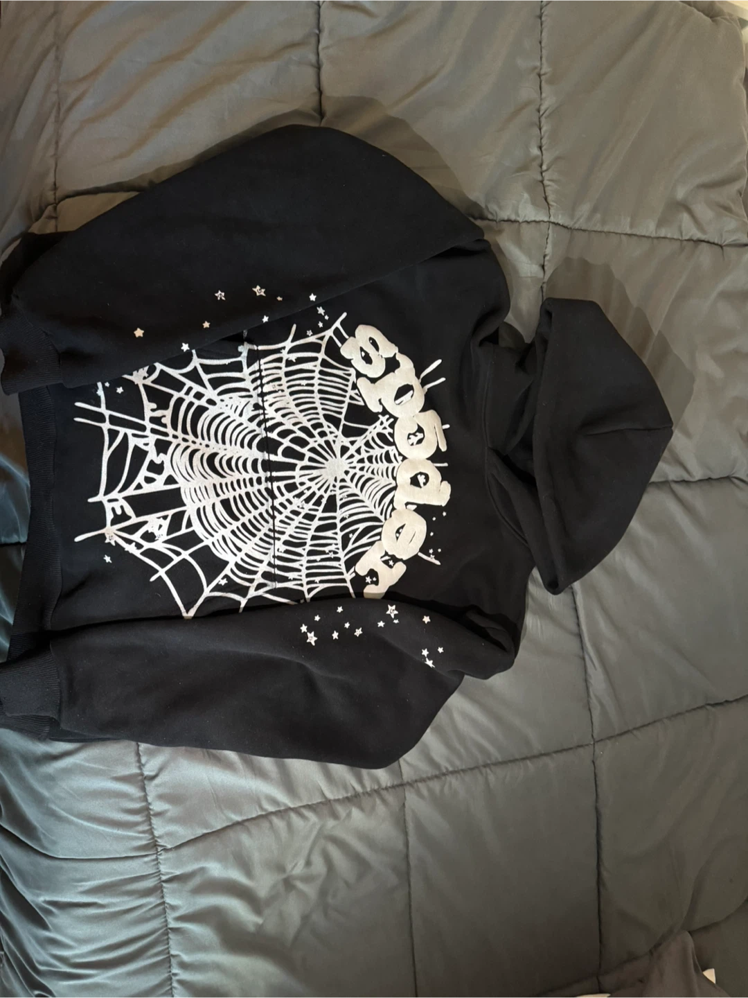 Sp5der Black Hoodie - photo 4