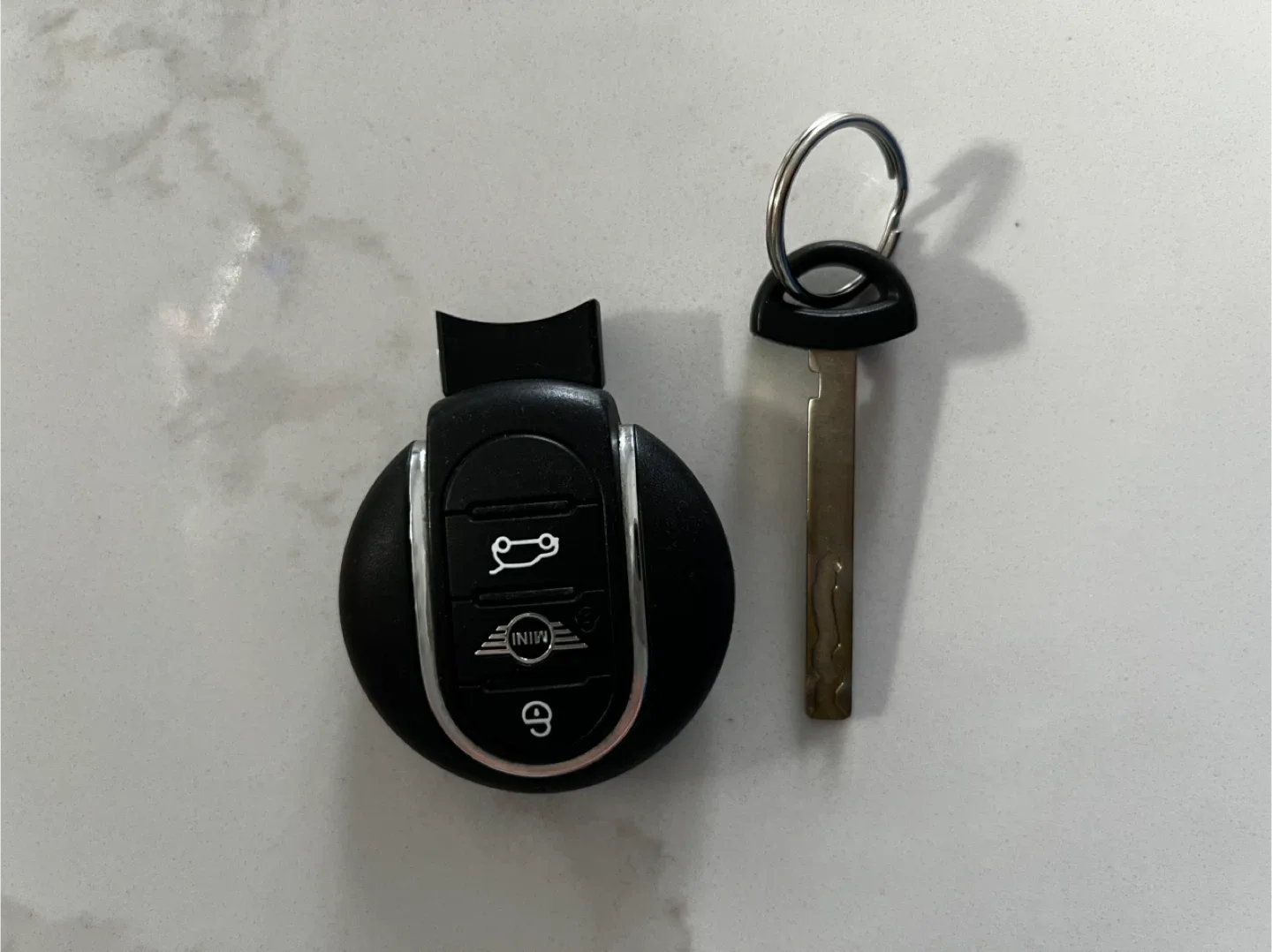 Genuine OEM MINI Cooper key fob image indicator(3)