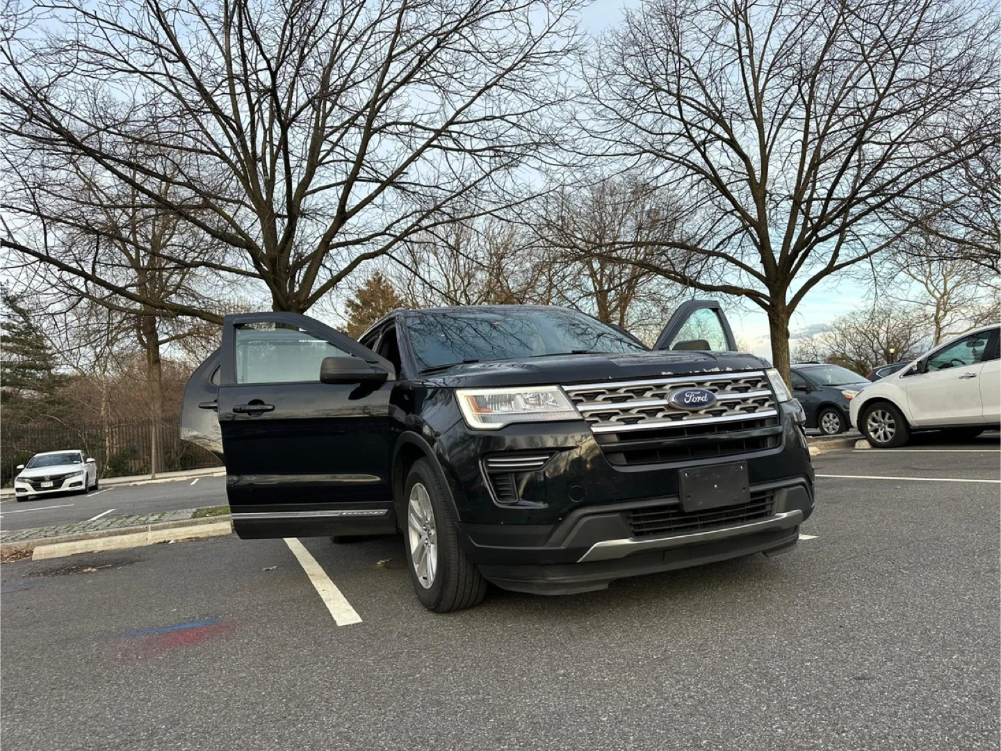 Ford Explorer Black SUV 2018