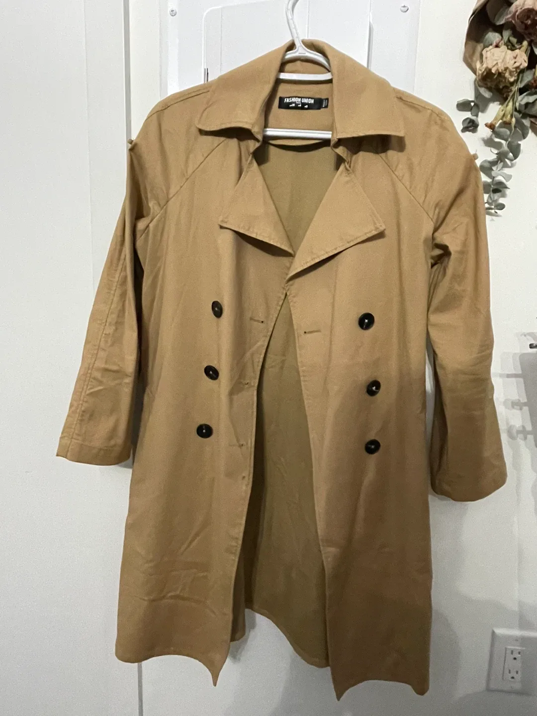 ASOS Petite Trench Coat - Size 4 thumbnail