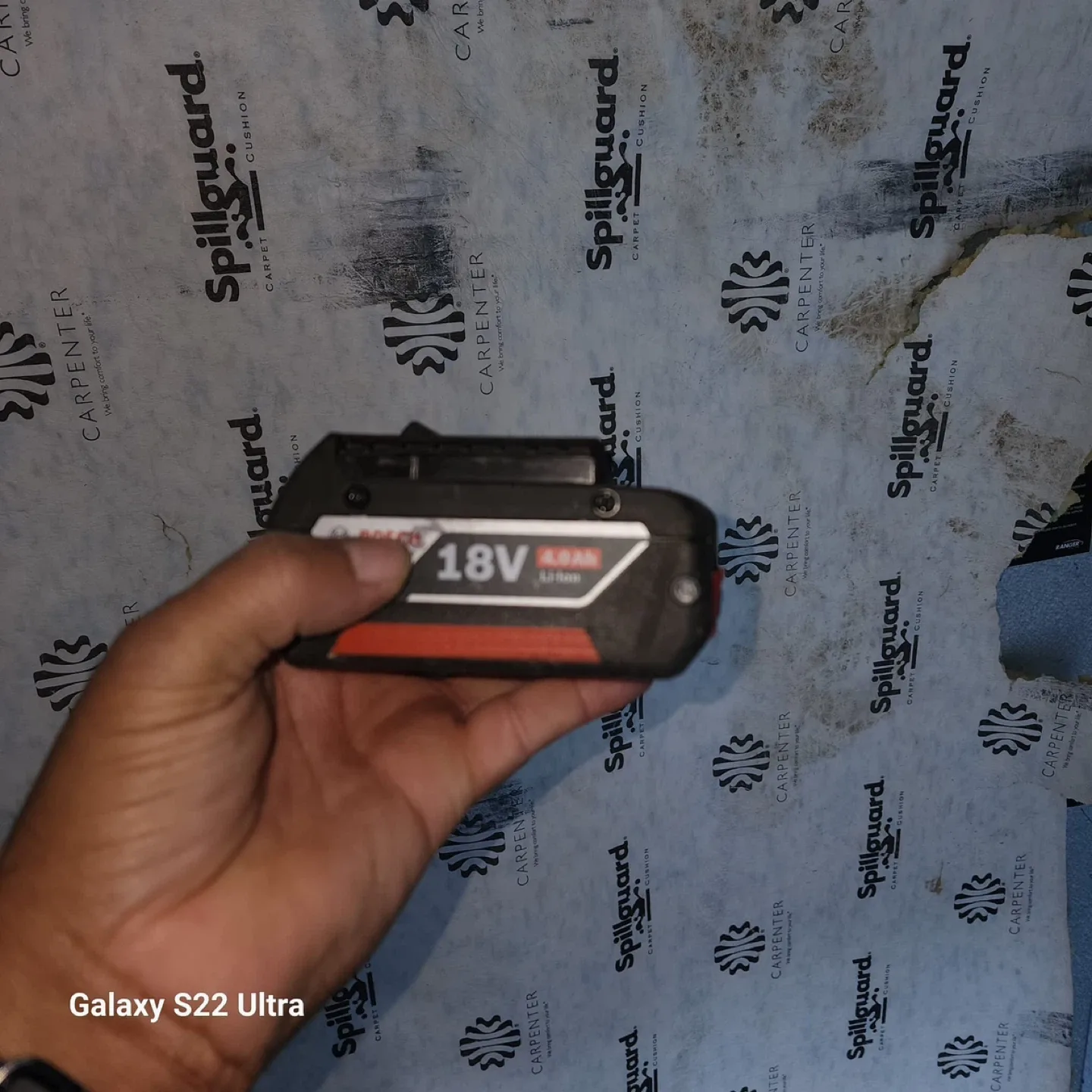 Bosch 18V 4 AH Battery image indicator(3)