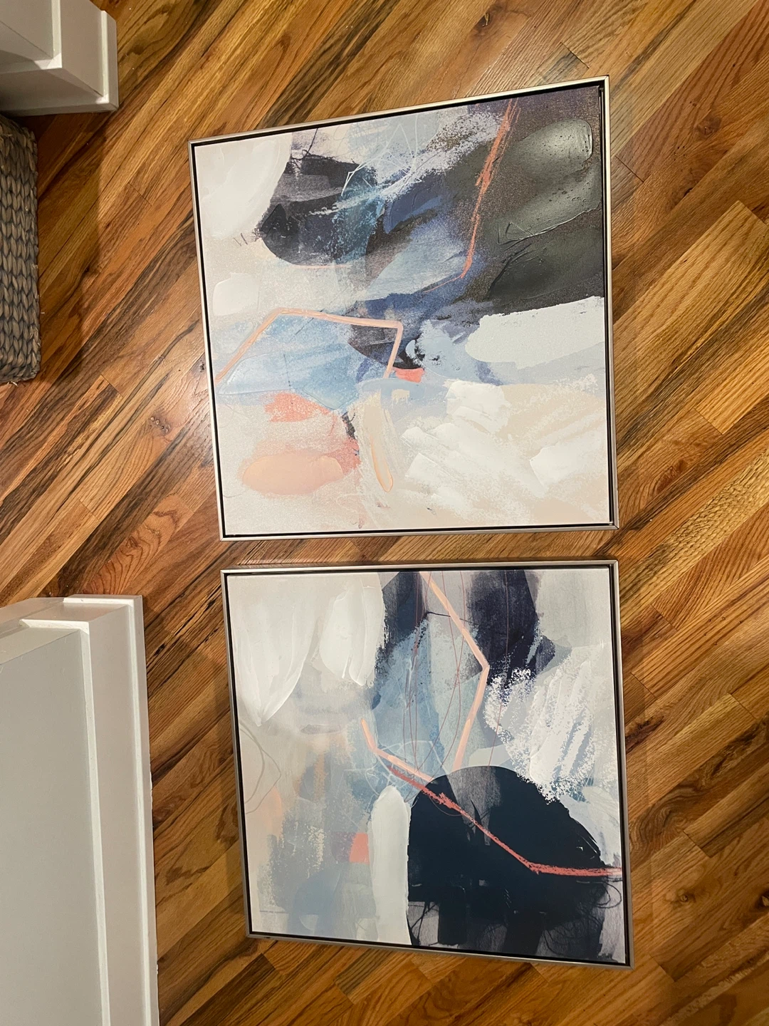 Blue/Pink 2 Piece Wall Set