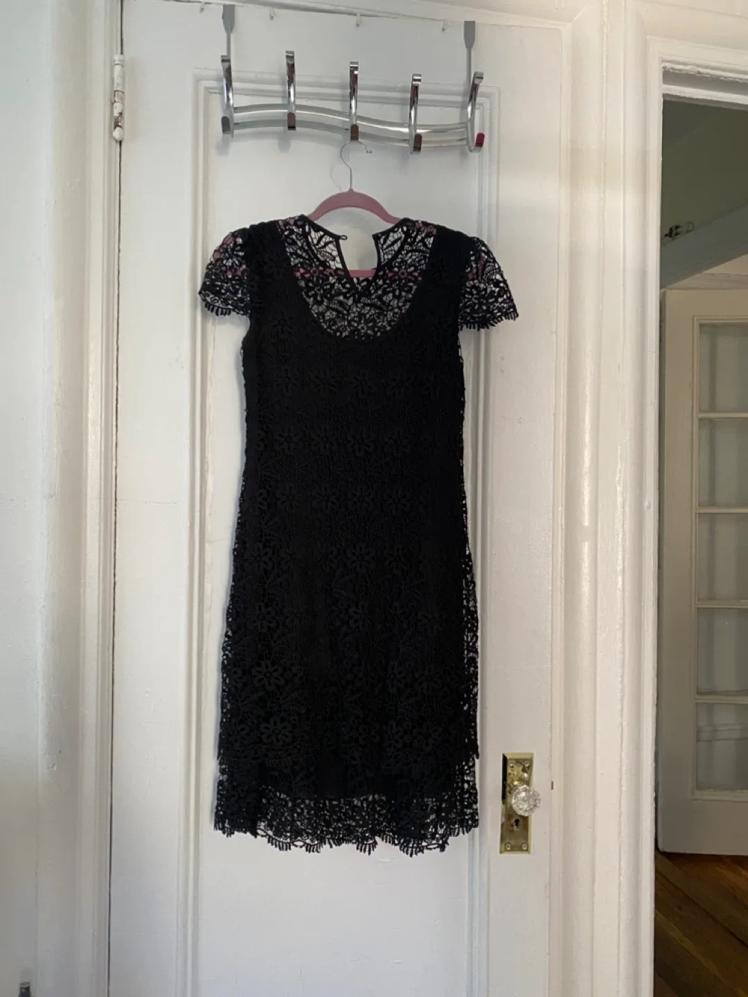 Anne Klein Black Lace Dress image indicator(2)