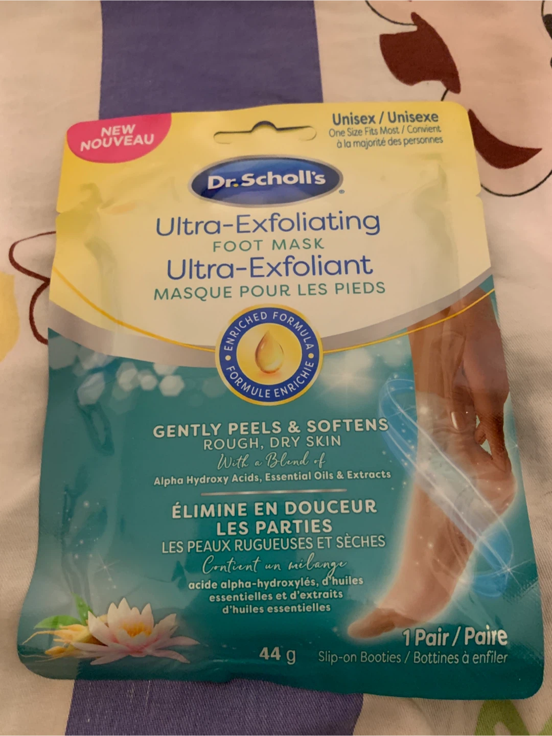 Dr. Scholl's Ultra-Exfoliating Foot Mask 🧡