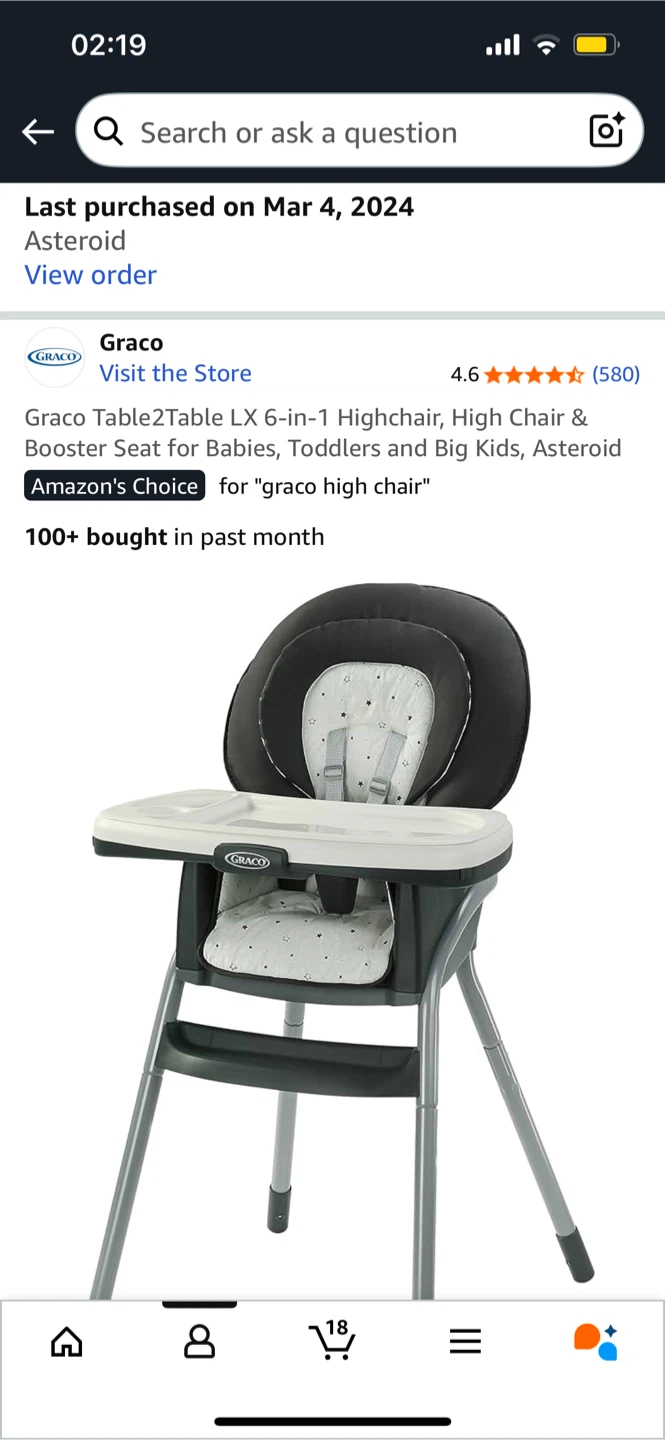 Graco Table2Table LX 6-in-1 Highchair - photo 2