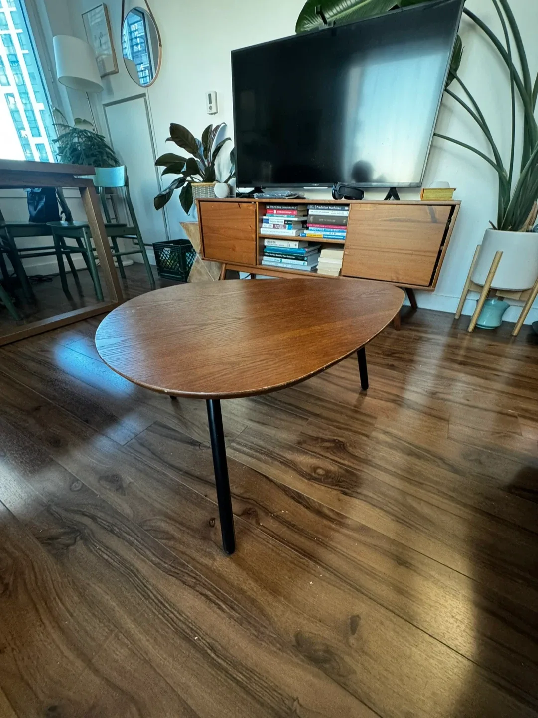 West elm Brown Wooden Coffee Table image indicator(2)