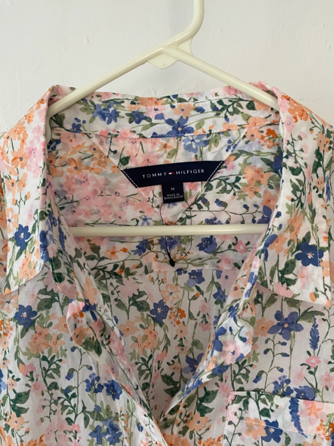 Tommy Hilfiger Floral Button-Down Shirt - Size M - photo 2