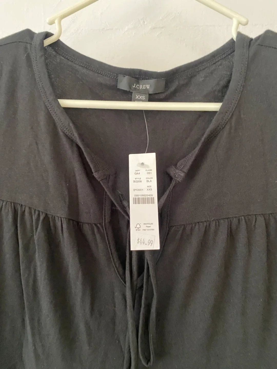 J.Crew Black Dress - Size XXS image indicator(2)